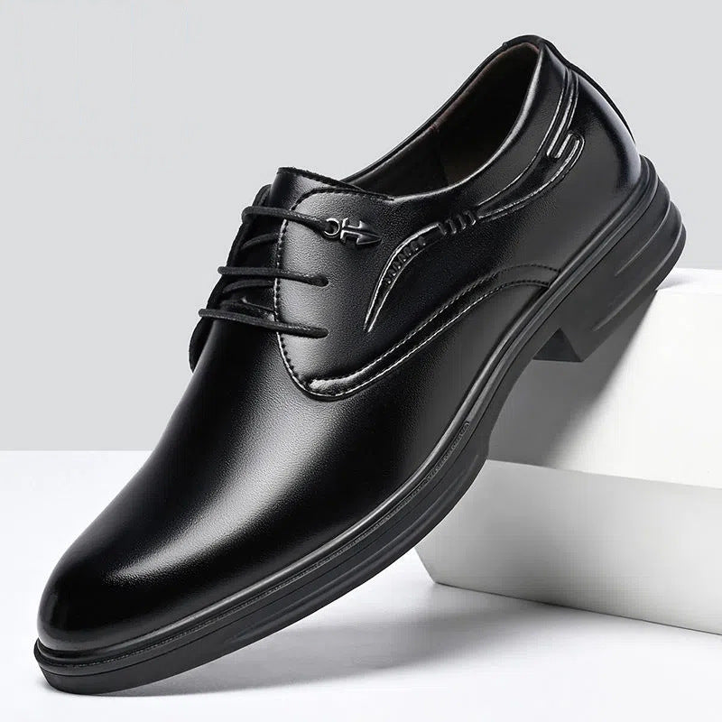 Men's Black Leather Formal Shoes