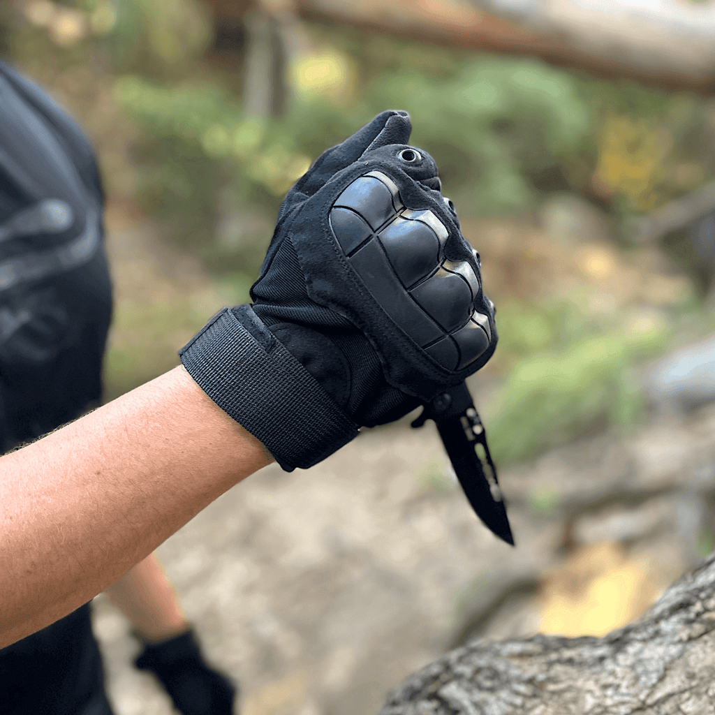 JupiterGear Tactical Military Airsoft Gloves for Outdoor Sports, Paintball, and Motorcycling with Touchscreen Fingertip Capability
