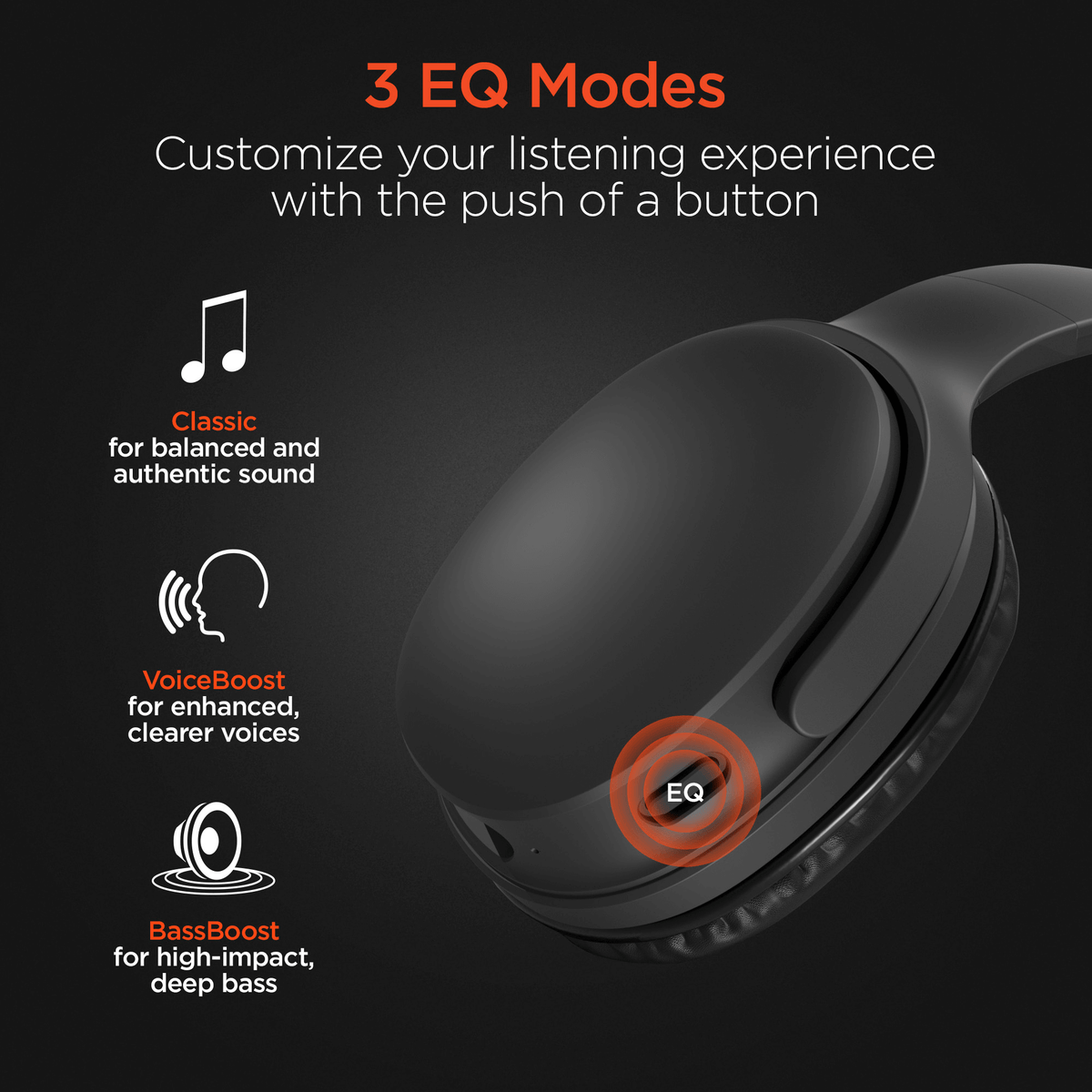 HyperGear Flip 2-in-1 Headphones Plus Speaker