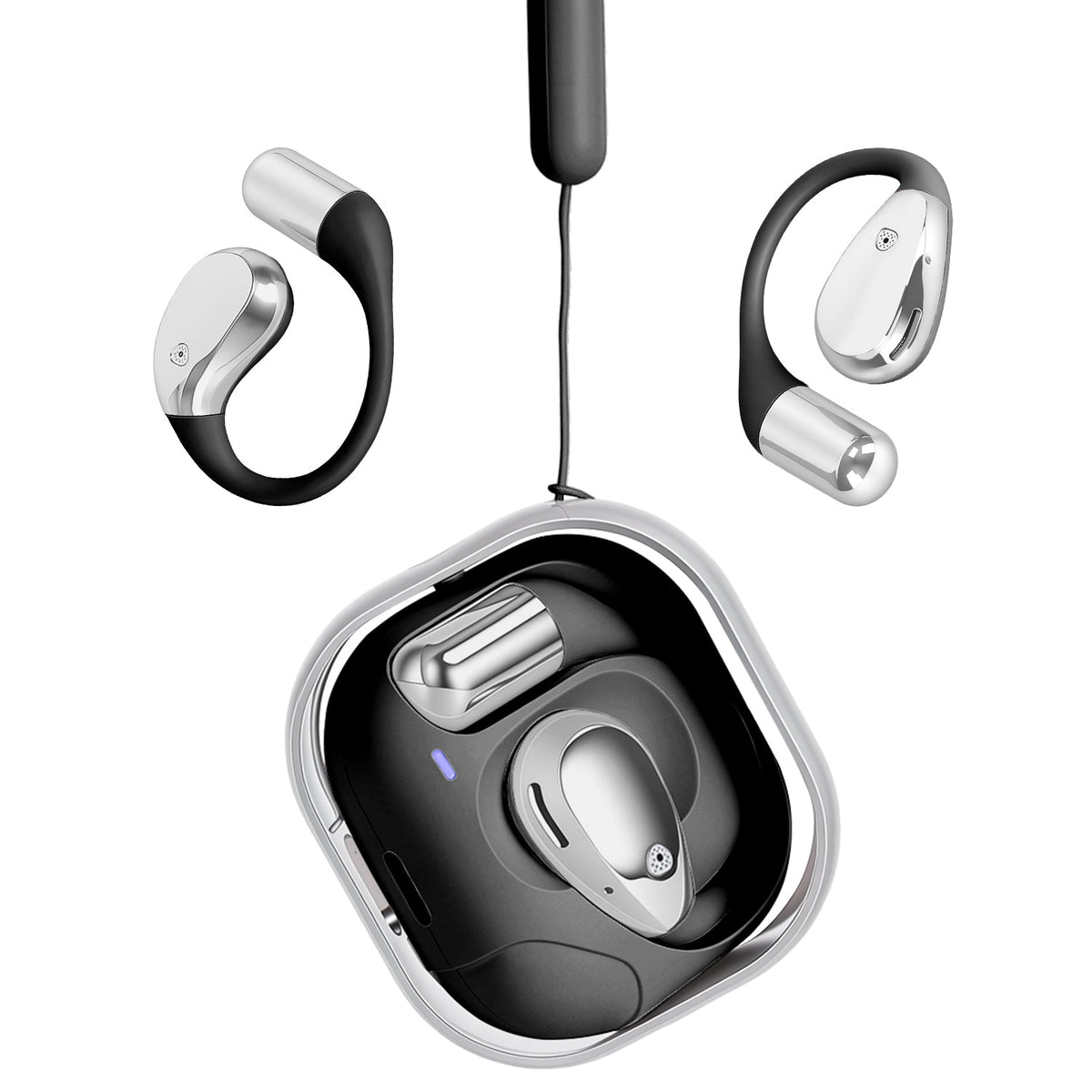 AI Translation Earbuds with 165 Languages & Open-Ear Design