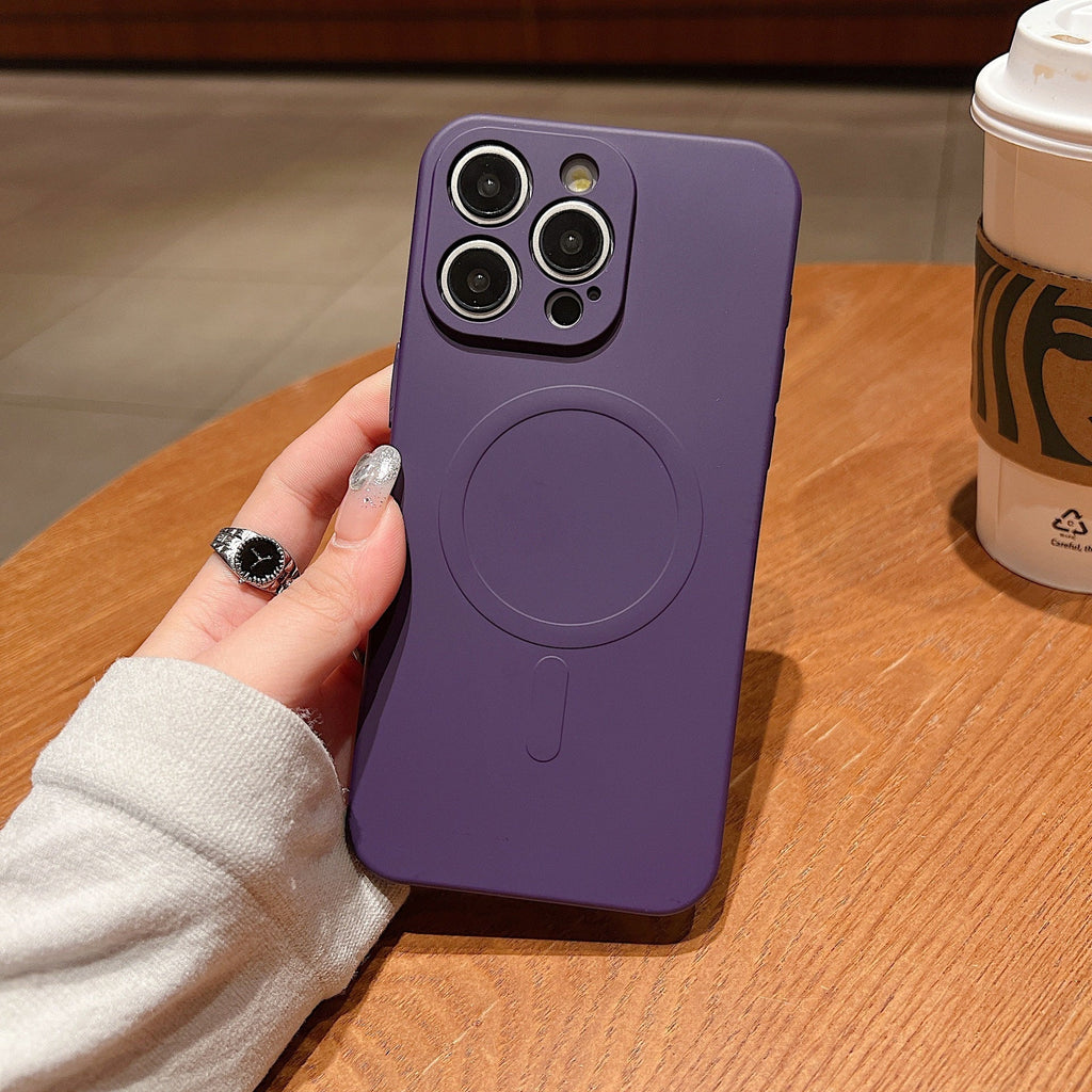 Liquid Silicone Magnetic Phone Case