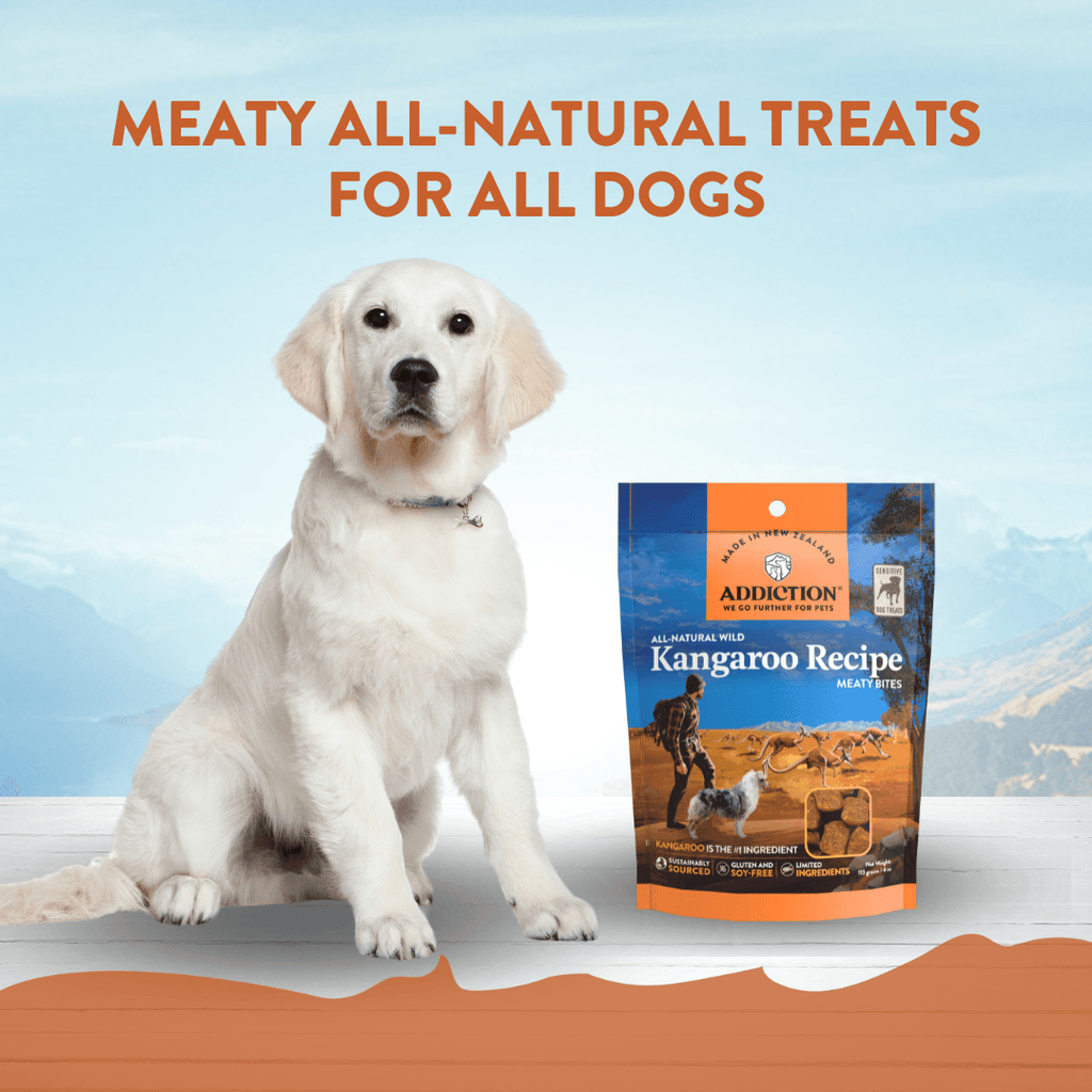 Addiction Kangaroo Dog Food & Treats Bundle