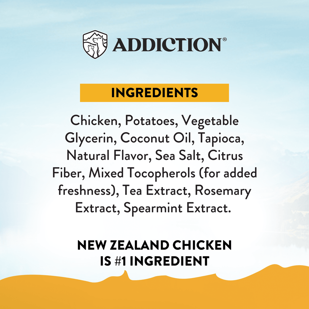 Addiction Meaty Bites Dog Treats Variety Bundle