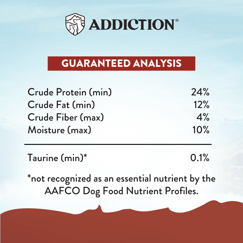 Addiction Viva La Venison Dog Food & Treats Bundle