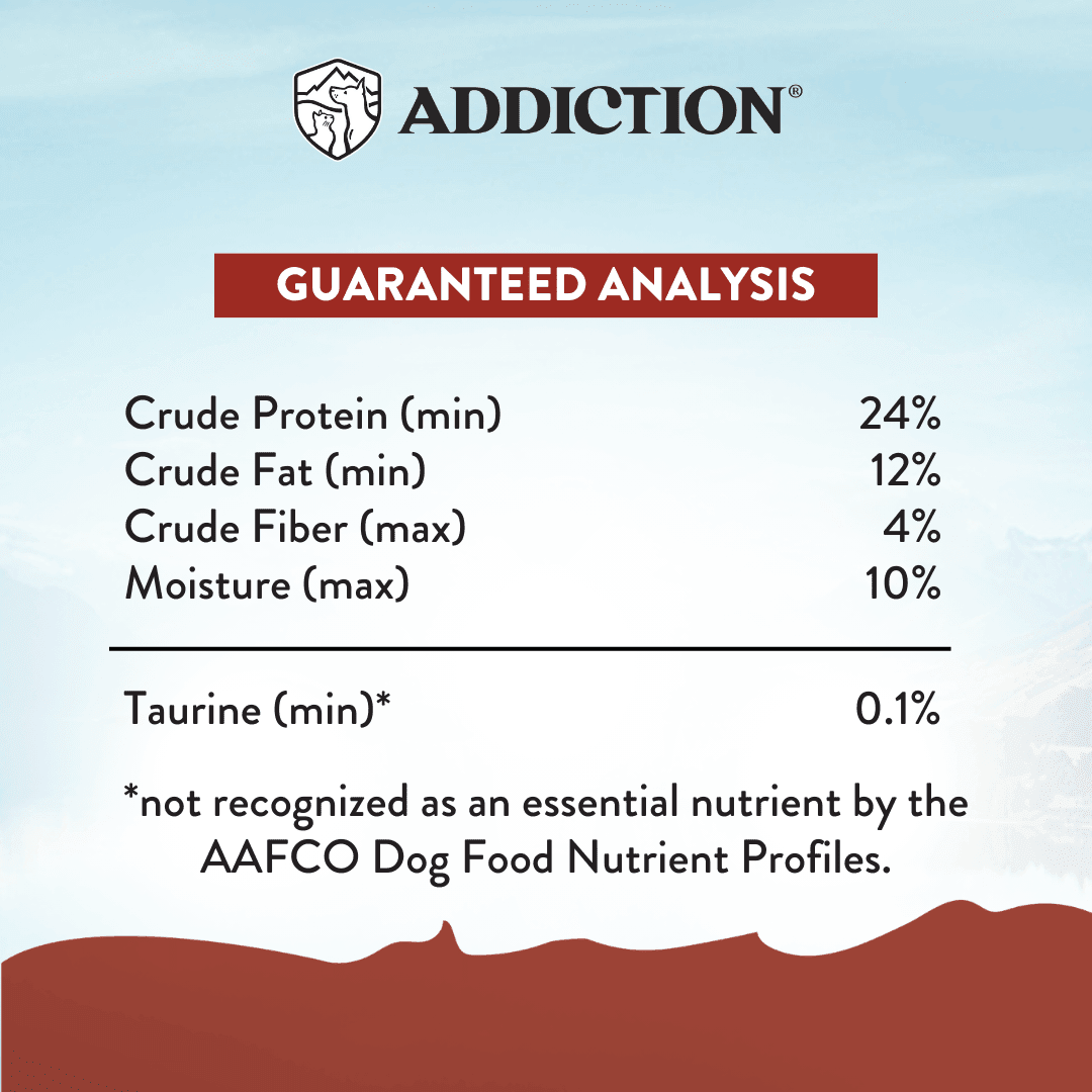 Addiction Viva La Venison Dog Food & Treats Bundle