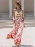 Printed Scoop Neck Cami Dress