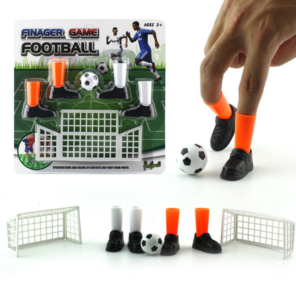 Ideal Party Finger Soccer Match Toy Funny Finger Toy Game Sets With Two Goals Fun Funny Gadgets Novelty Funny Toys For Children