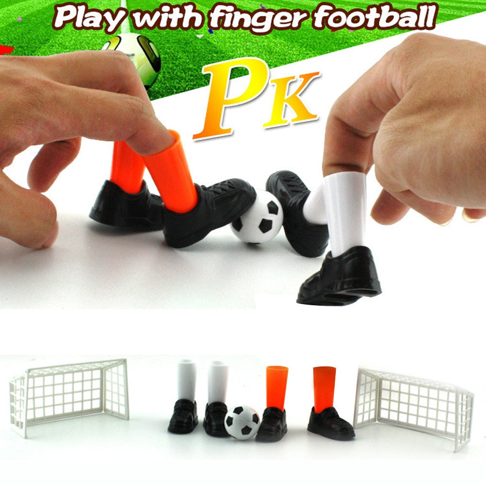 Ideal Party Finger Soccer Match Toy Funny Finger Toy Game Sets With Two Goals Fun Funny Gadgets Novelty Funny Toys For Children