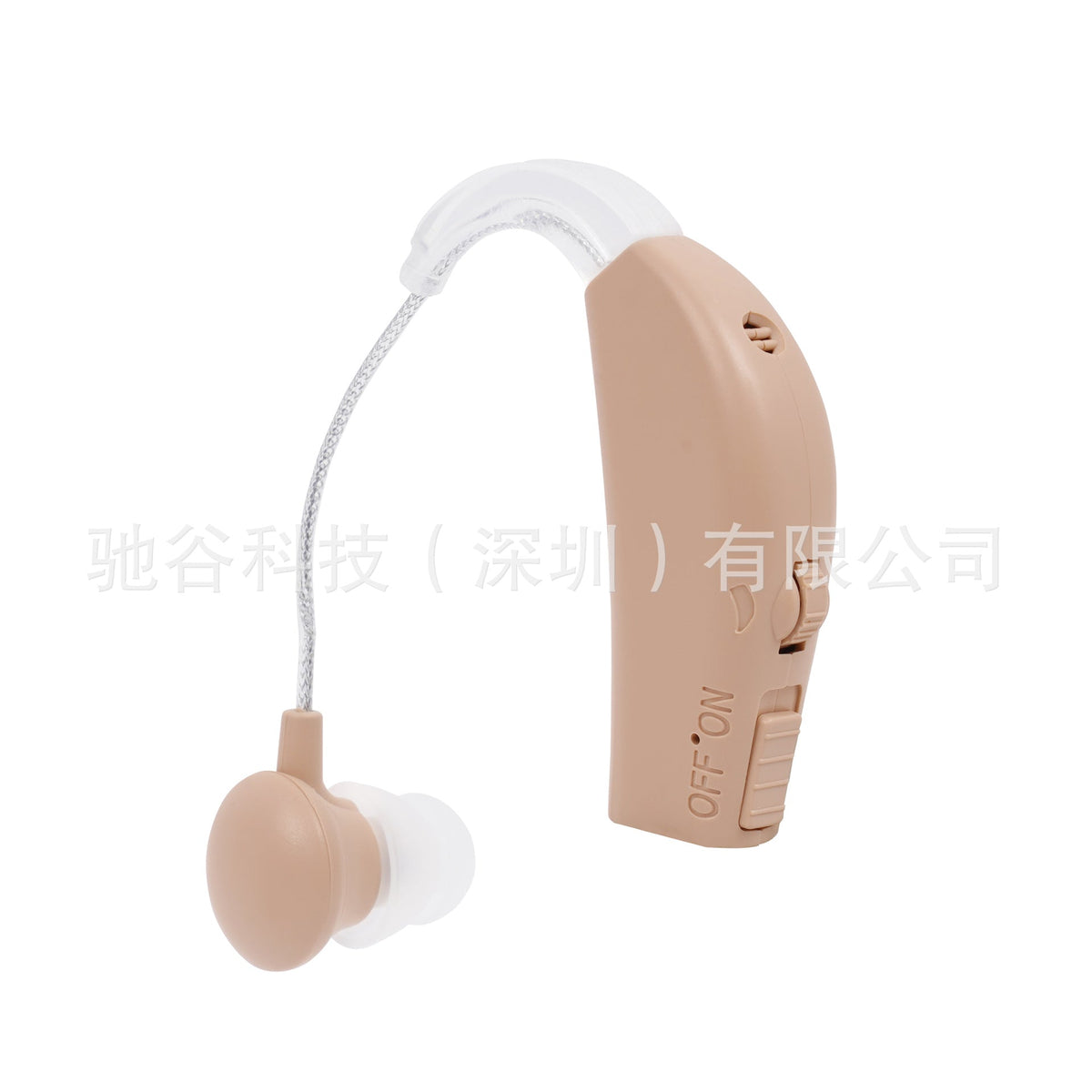 Portable Dual-Ear Hearing Aids with Amplifier and Rechargeable Function