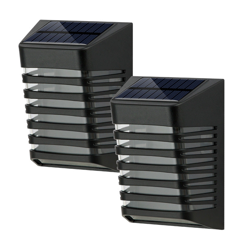 Solar Lights Outdoor Stair Lights Garden Foot Lights Home Ambient Lights ABS Material Warm Light Tones