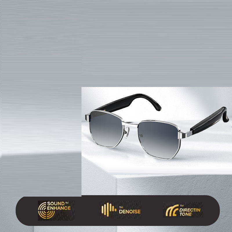 HY-C8 AI Intelligent Translation Wireless Bluetooth Glasses Earphones 75 Language Conference Simultaneous Interpretation