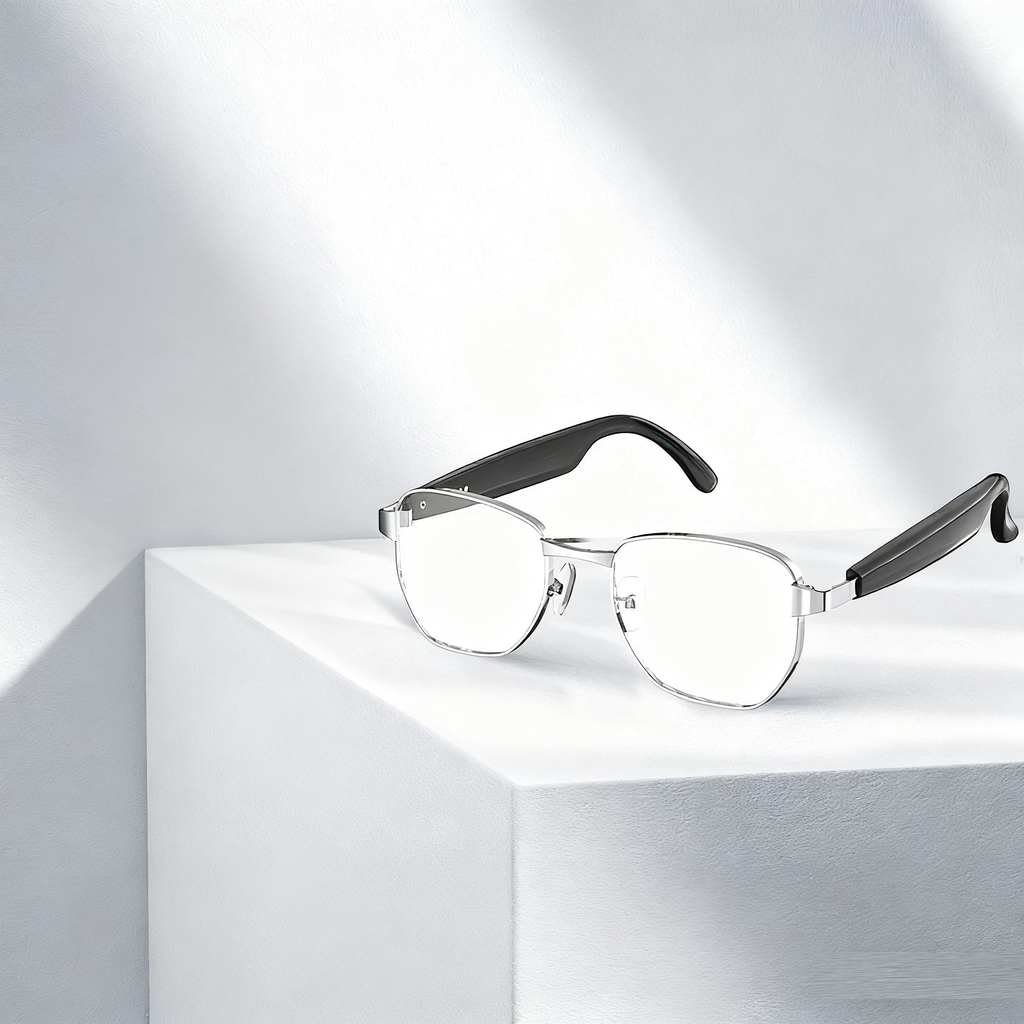 HY-C8 AI Intelligent Translation Wireless Bluetooth Glasses Earphones 75 Language Conference Simultaneous Interpretation