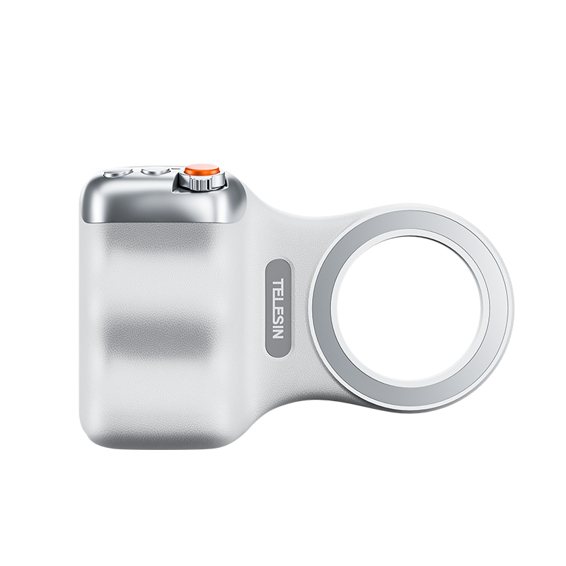 MagSafe Compatible Fun Photography Grip: MFi Certified Wireless Bluetooth Stabilizer for Shake-Free Shooting