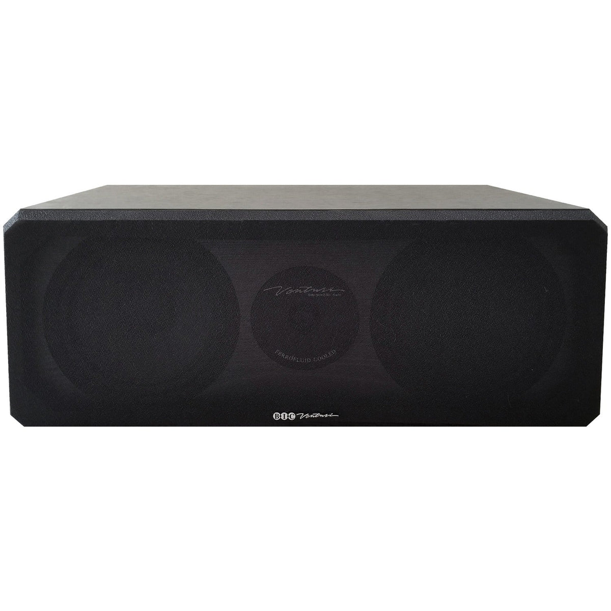 BIC America DV62CLR-S Venturi DV62CLR-S 3-Driver Indoor 2-Way Center Channel Speaker, 175 Watts, Black