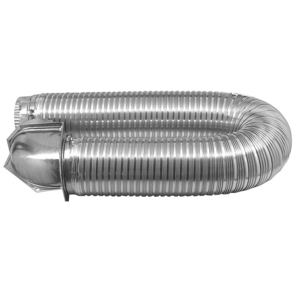Builder's Best 112423 4" x 8ft UL Transition-Duct Single-Elbow Kit