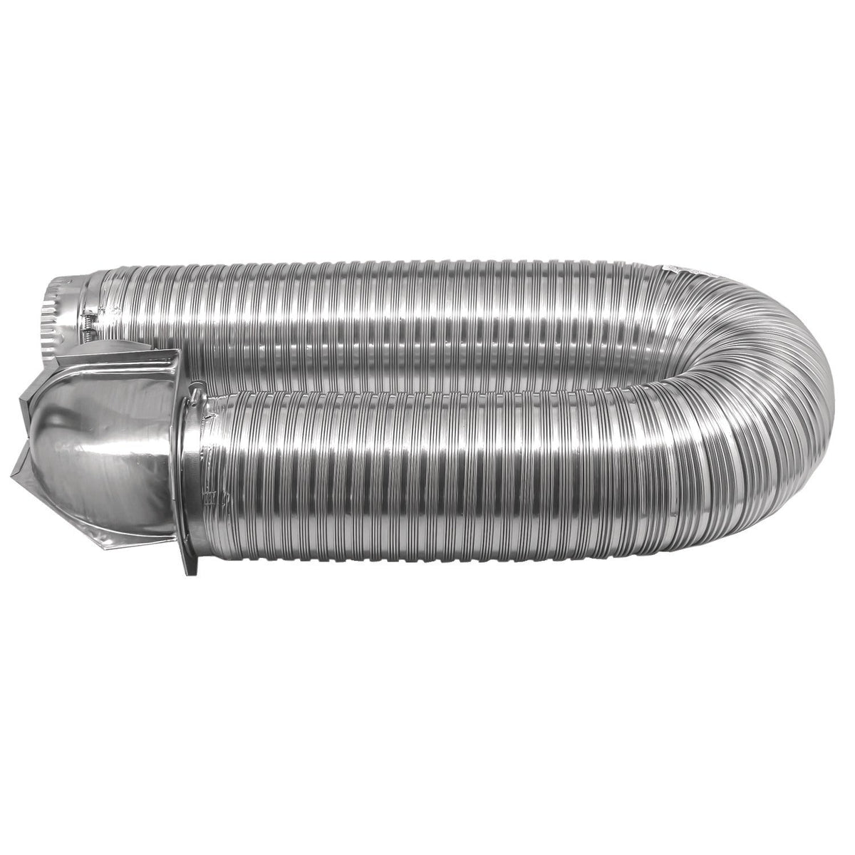 Builder's Best 112423 4" x 8ft UL Transition-Duct Single-Elbow Kit