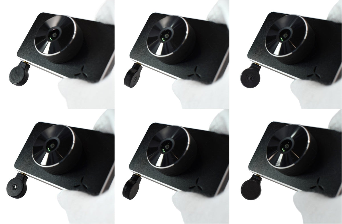 Dual Lens Nightvision Dash Camera Sleek Design for Driving Convenience