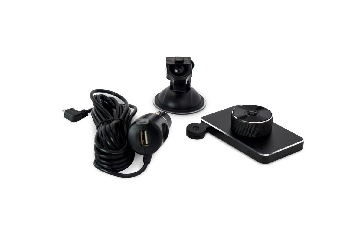 Dual Lens Nightvision Dash Camera Sleek Design for Driving Convenience