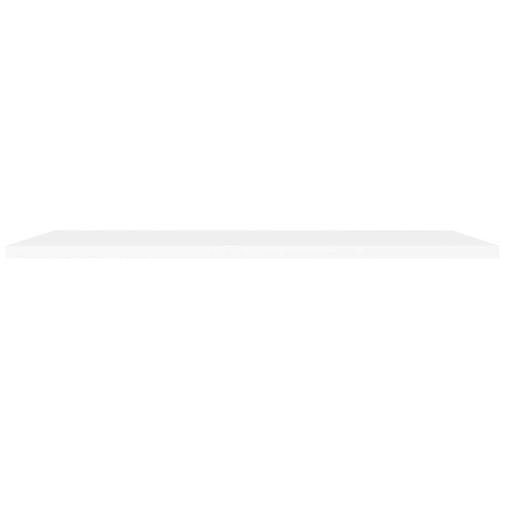 Floating Wall Shelf White 47.2"x9.3"x1.5" MDF