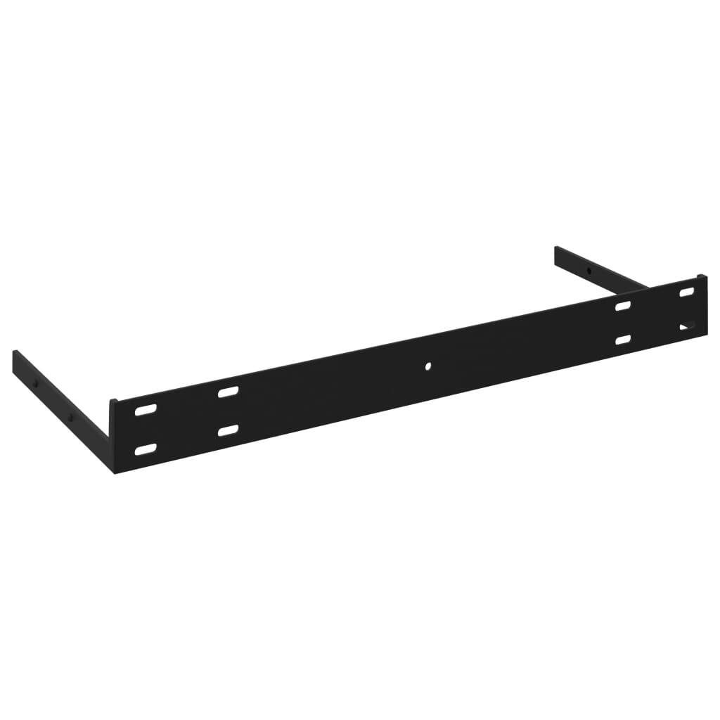 Floating Wall Shelves 4 pcs Gray 23.6"x9.3"x1.5" MDF