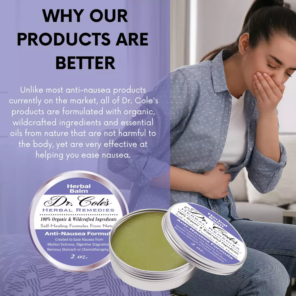 05 - Dr. Cole's Organic Anti-Nausea Herbal Balm