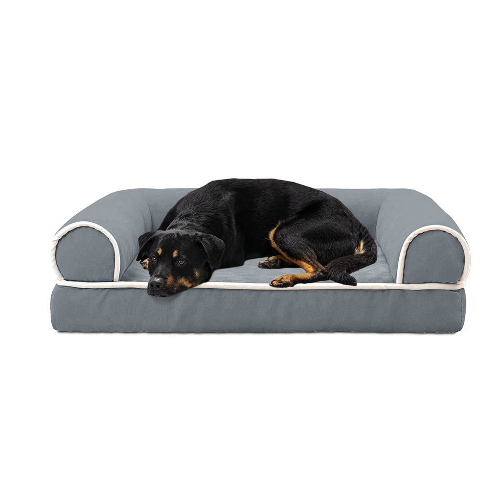 Dog Bed Pet Bed Sofa Dog Couch Pet Cushion Carpet Mattress with Washable and Removable Cover for Medium Large Dogs