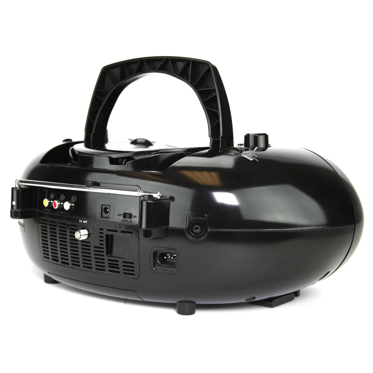 Emerson 7" Bluetooth DVD Boombox Black - Refurbished
