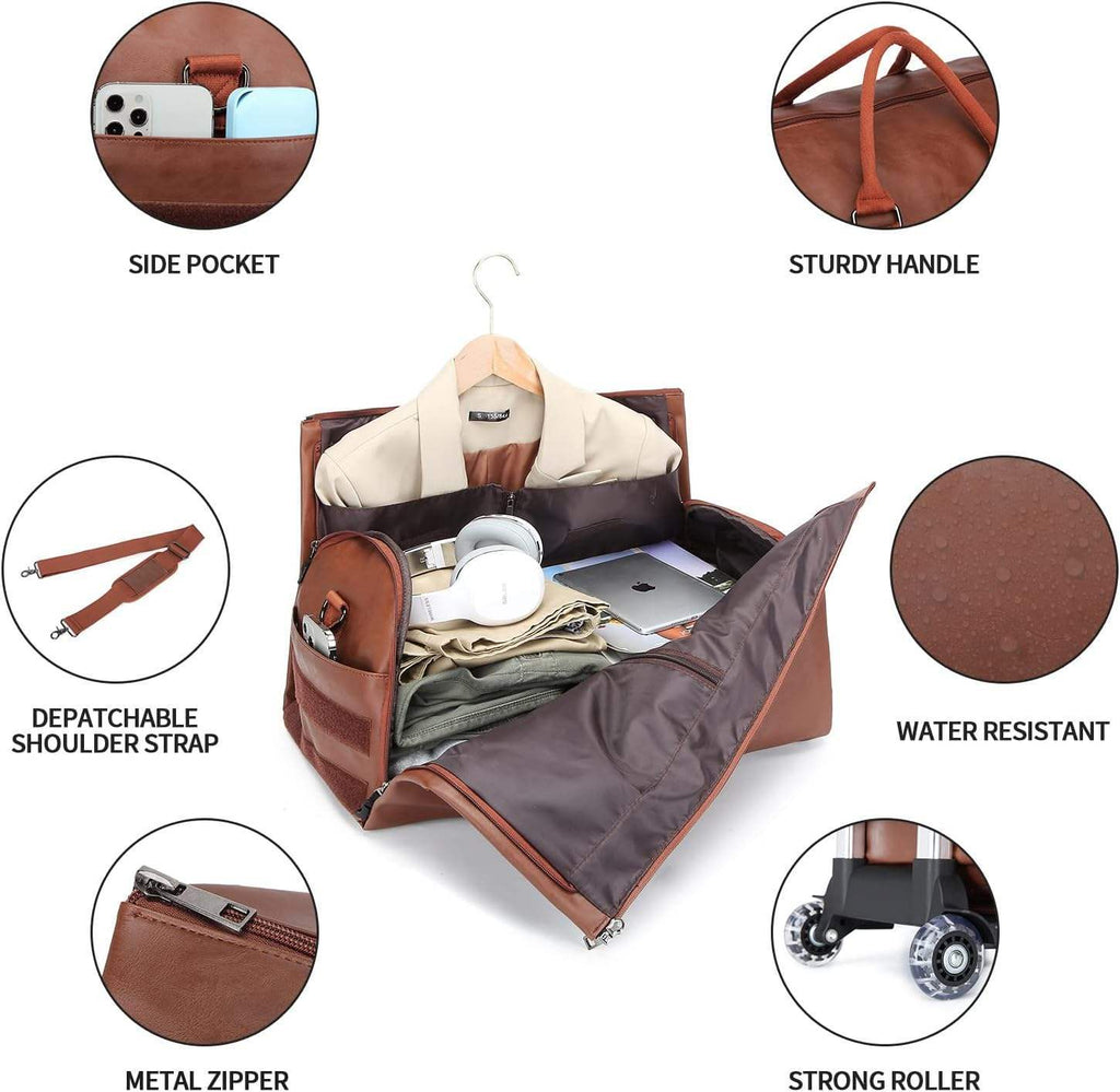 Large Capacity Folding Travel Lever Bag