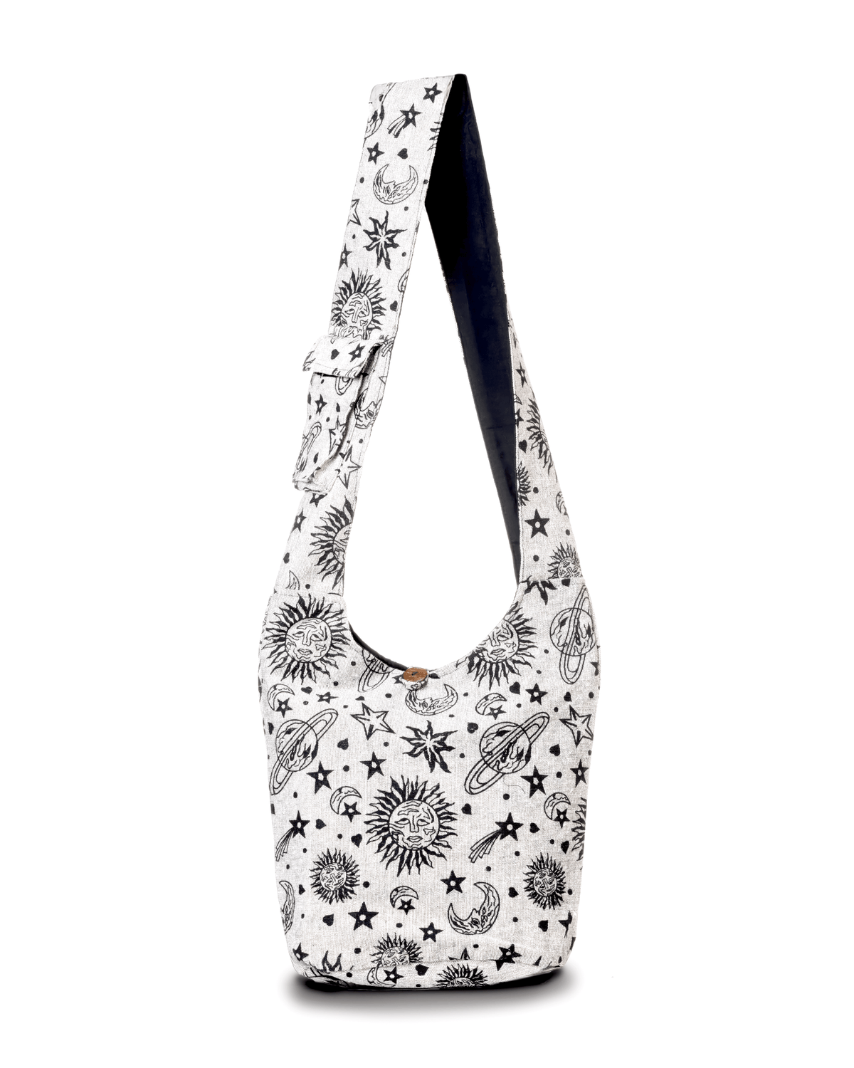 Kathmandu Collection Celestial Print Hobo Bag