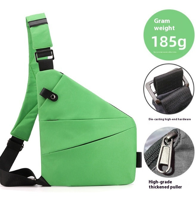 Men's Lightweight Nylon Crossbody Bag