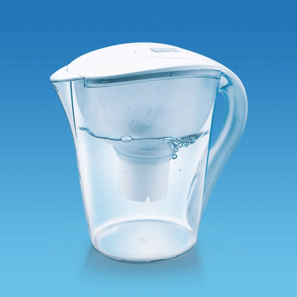 AquaBliss 10-Cup Water Filter Pitcher with 3 XL Filters