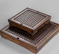 Ningya bamboo tea tray square size tea table