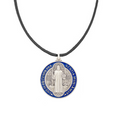 St. Benedict Medal with Enamel Inlay - Small