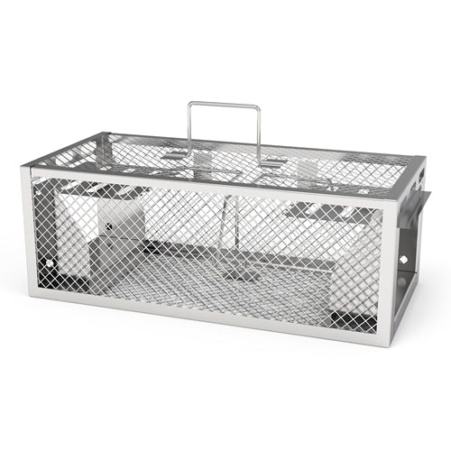 2-Pack Humane Rat & Mouse Traps – Automatic Live Cage, Reusable
