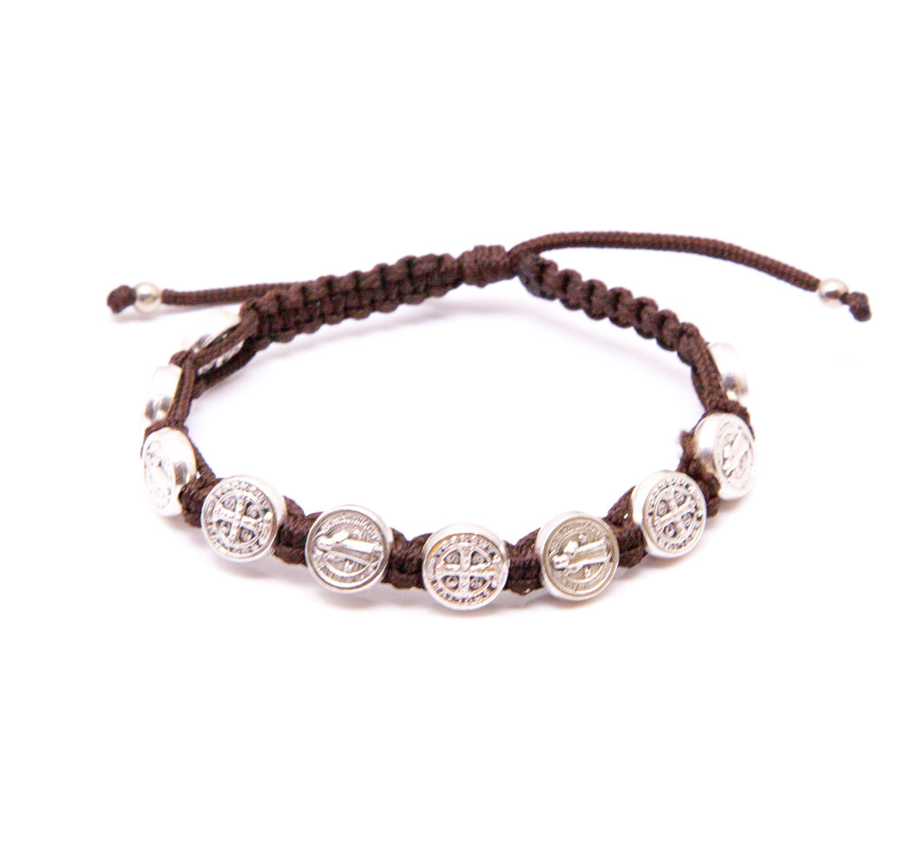 St. Benedict Bracelet - Brown