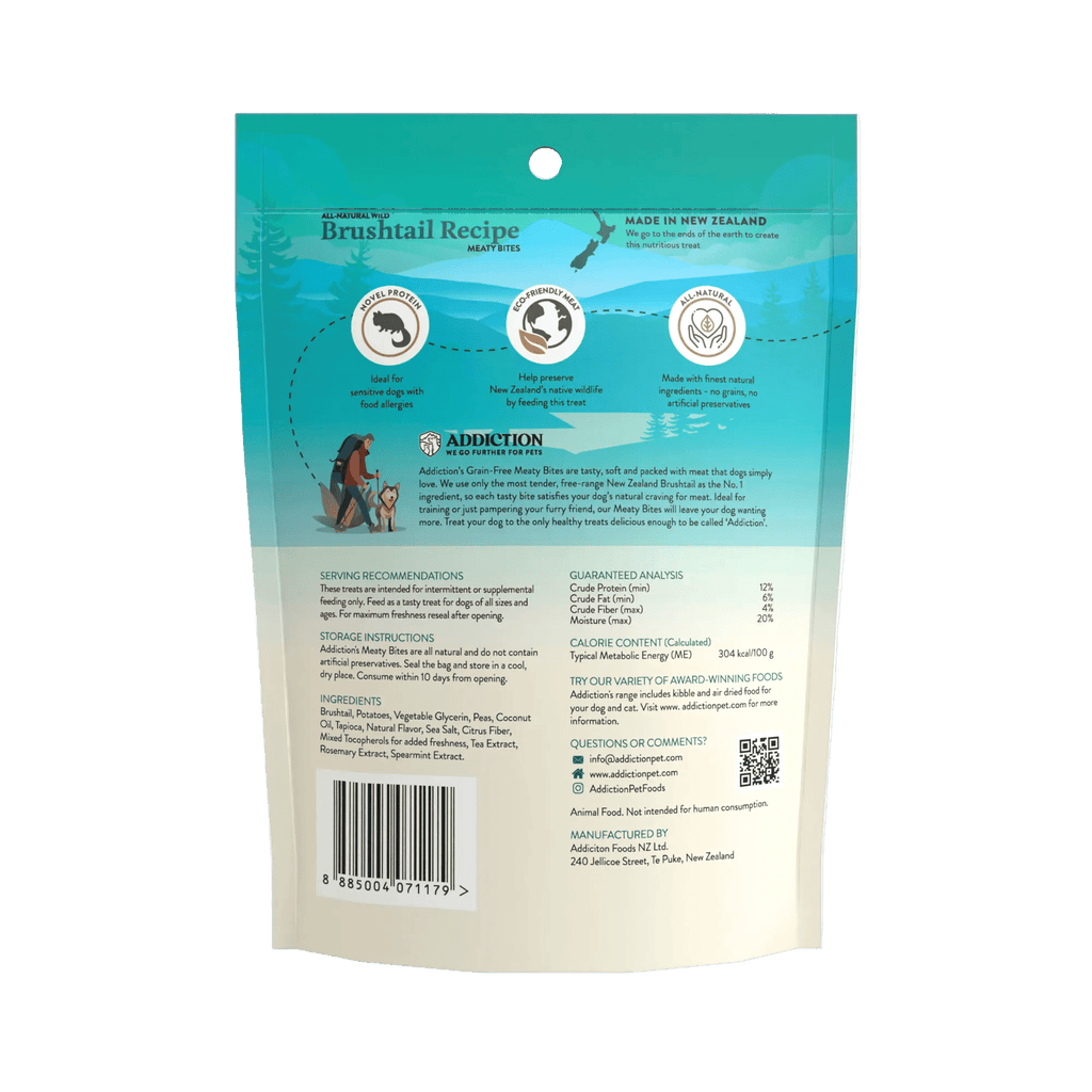 Brushtail Meaty Bites - Hypoallergenic Dog Treats