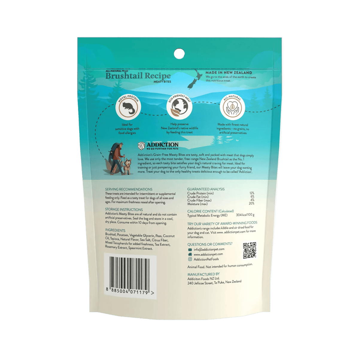 Brushtail Meaty Bites - Hypoallergenic Dog Treats
