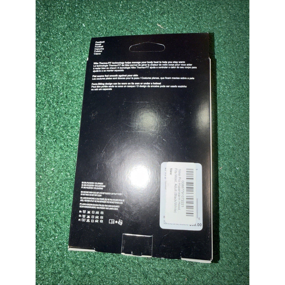 Nike Pro Therma-FIT Hood, Black, One Size