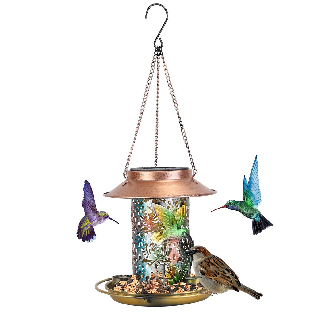 GBruno Solar Bird Feeder