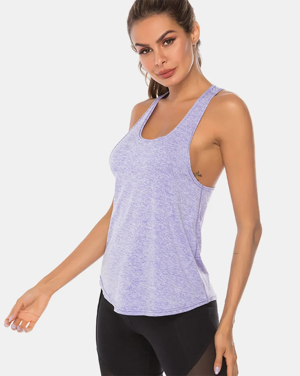 JupiterGear Scoop-Neck Long Tank Top