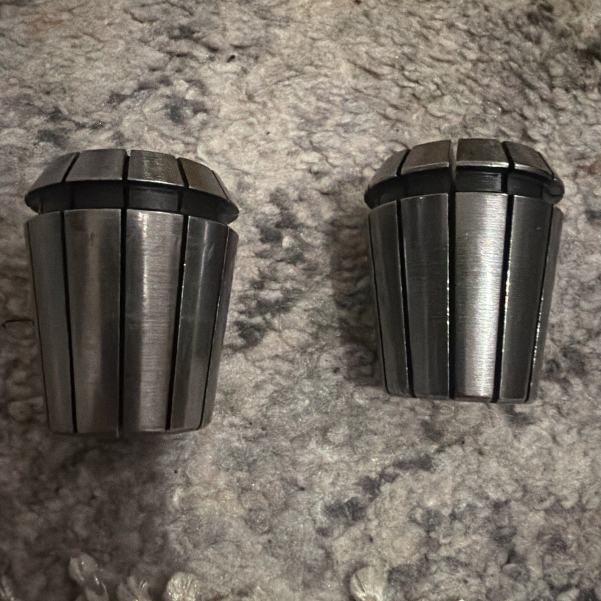 Set of 2 ER32 Collet 1/16” Precision CNC Milling Collets w/ Cases