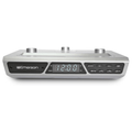 Emerson Under Cabinet FM Radio w Bluetooth, Station Memory and Clock with Timer