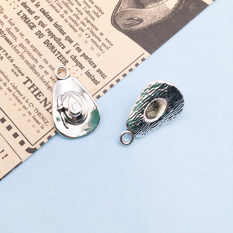 Denim Series Silver Alloy Pendant