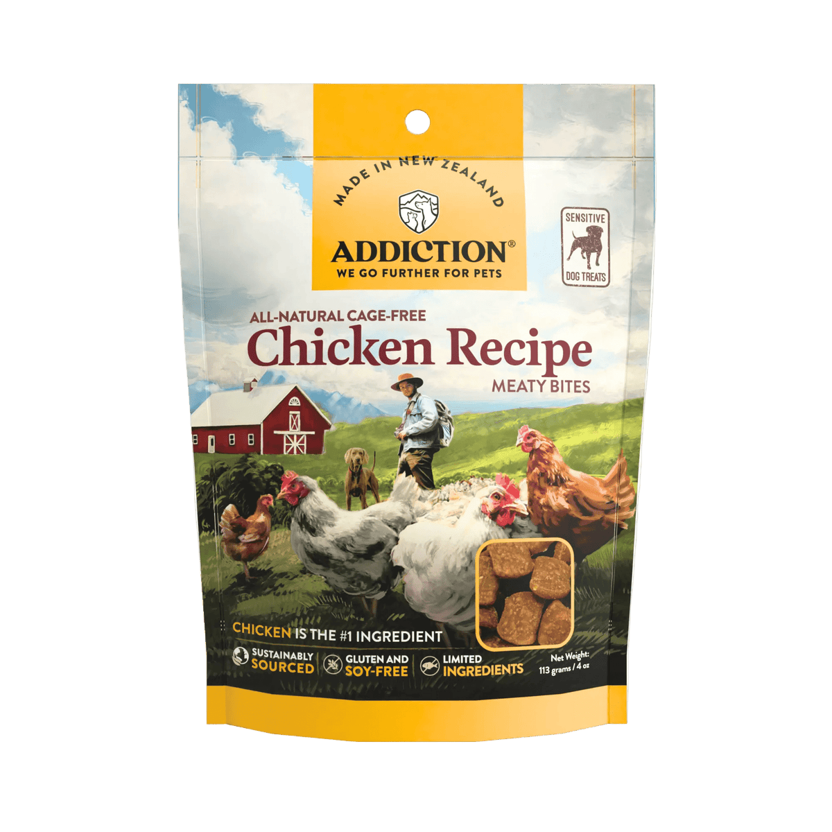 Chicken Meaty Bites - Hypoallergenic Dog Treats