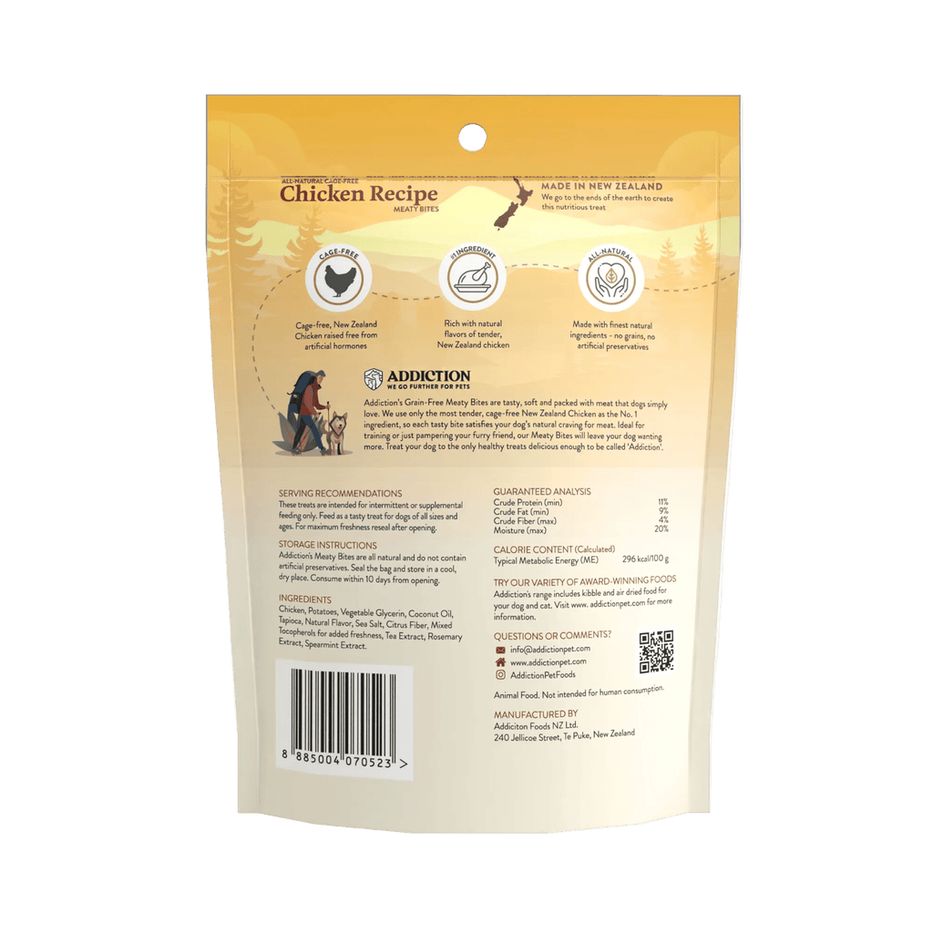 Chicken Meaty Bites - Hypoallergenic Dog Treats