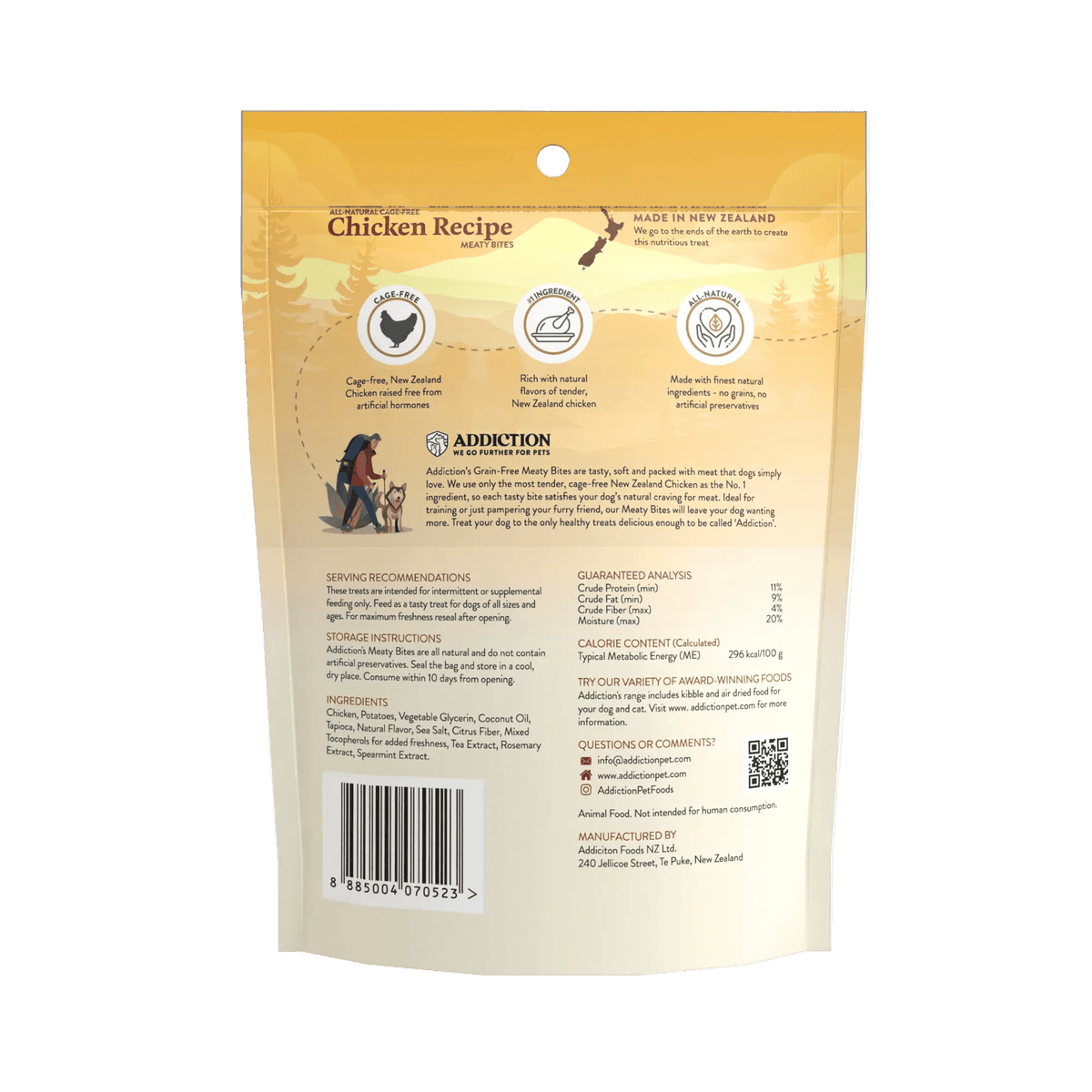 Chicken Meaty Bites - Hypoallergenic Dog Treats