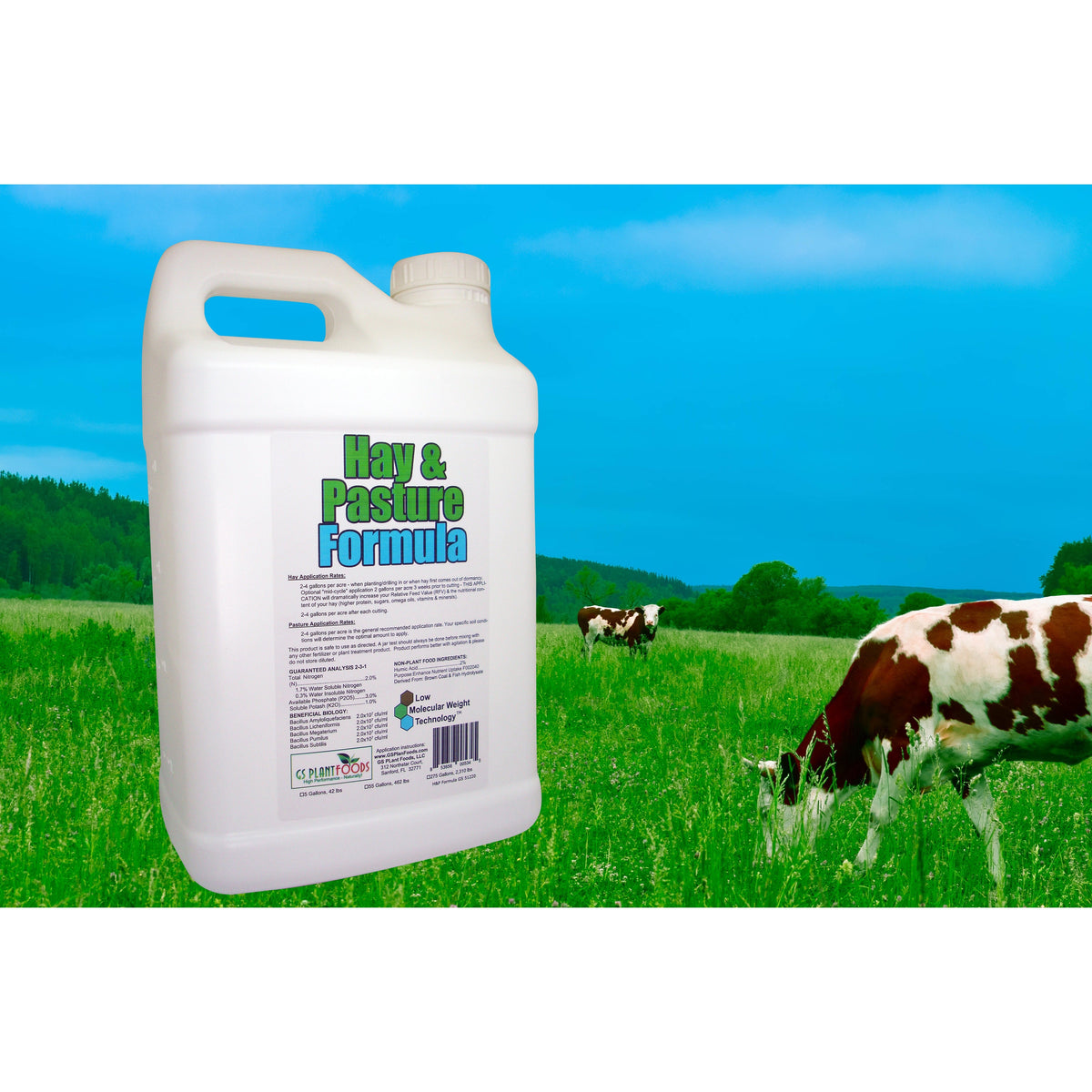 Hay & Pasture Formula – Pasture Fertilizer | GS Plant Foods
