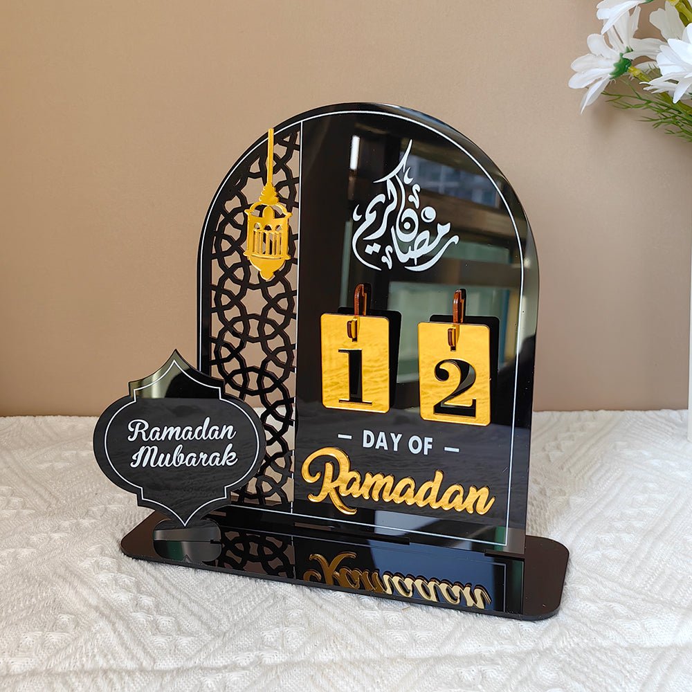 Creative Ramadan Countdown Acrylic Ornament (MAC381)