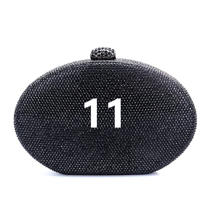 Crystal bag can be used for crossbody carrying, suitable for party and wedding gift bags