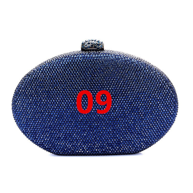Crystal bag can be used for crossbody carrying, suitable for party and wedding gift bags